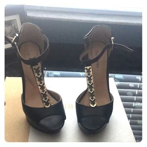 Call it spring black heels